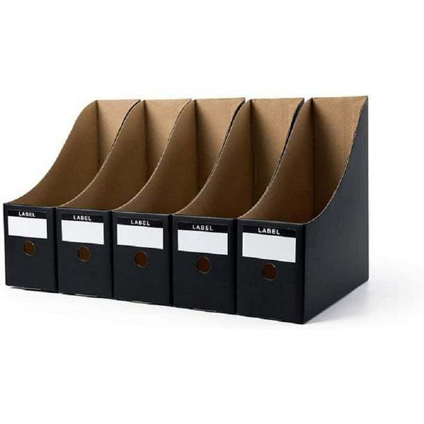 Journal Box Office and Study Organize Bookshelf Document Green Magazine Holders Set of 2 File Document Holder Box Shelf Storage Includes folders Desktop File Organizer Folder Holder